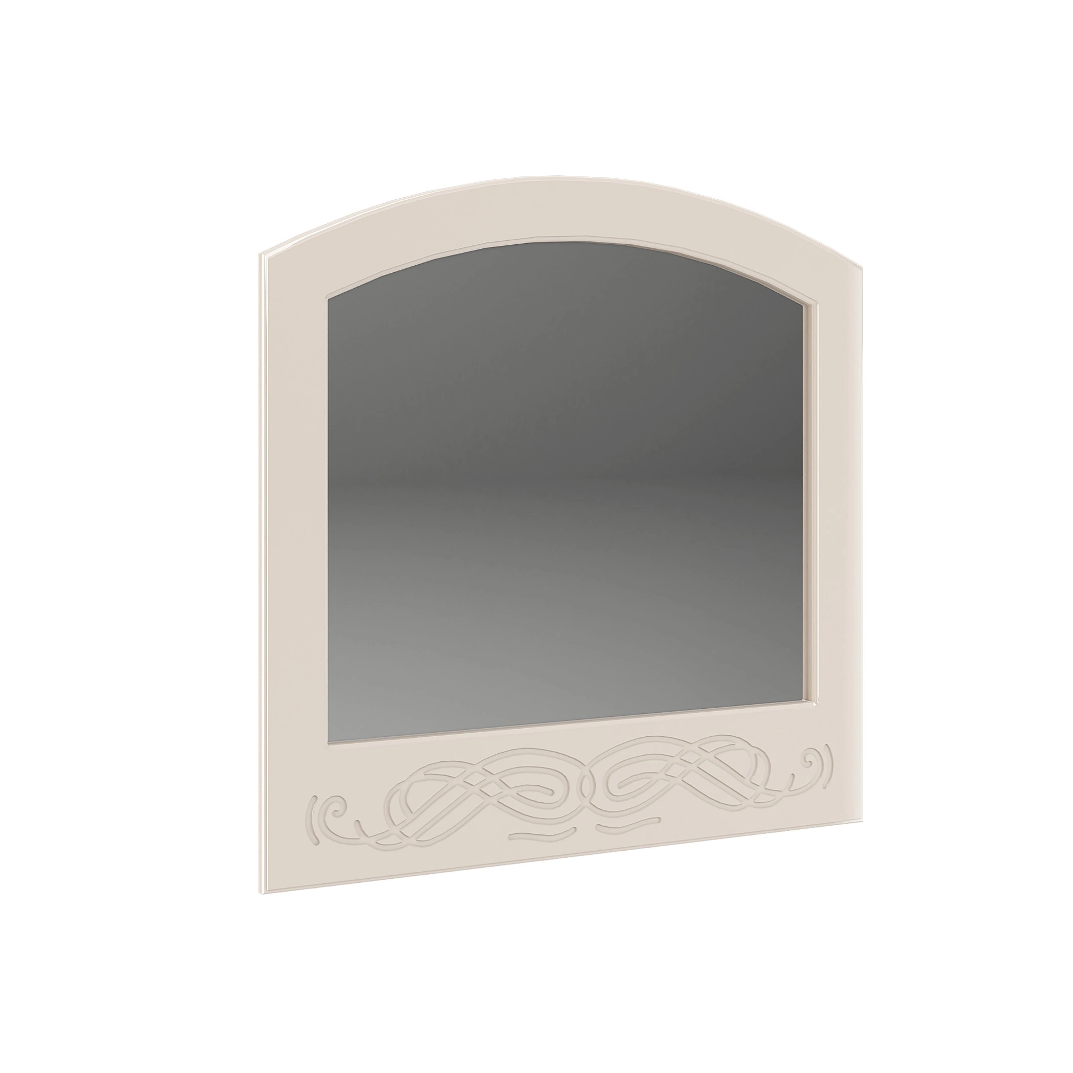 Зеркало Навесное Венесуэла МДФ/Жемчуг Глянец (Ш-800 х В-800 мм)