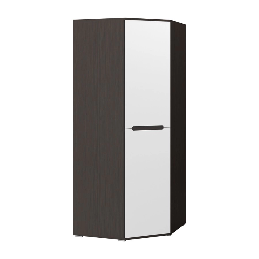 Шкаф Угловой Каролина-9 МДФ (0,87*2,22*0,87)/Разные Цвета 