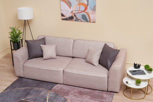 Диван еврокнижка Имир SE бежевый