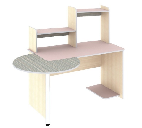 Стол компьютерный "Джуниор" с приставкой