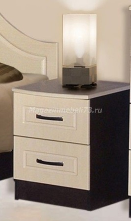 Виктория Тумбочка с 2-мя Ящиками - 2 шт МДФ (Ш-400 х В-500 х Г-420 мм)/Разные Цвета