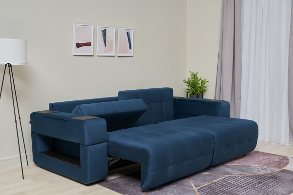 Диван пантограф Рон синий