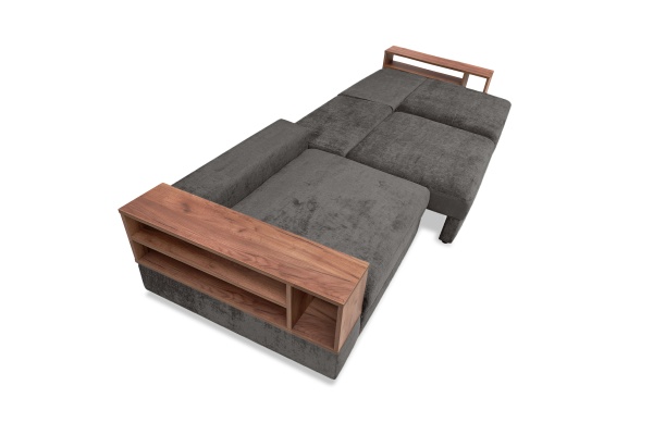 Диван пантограф Рон MODOOL MAX с барами серый