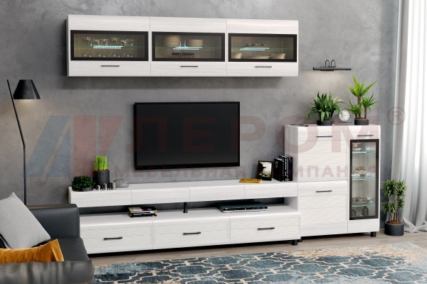 Гостиная-Стенка Камелия №12 (В-2172 х Ш-3060 х Г-452 мм)