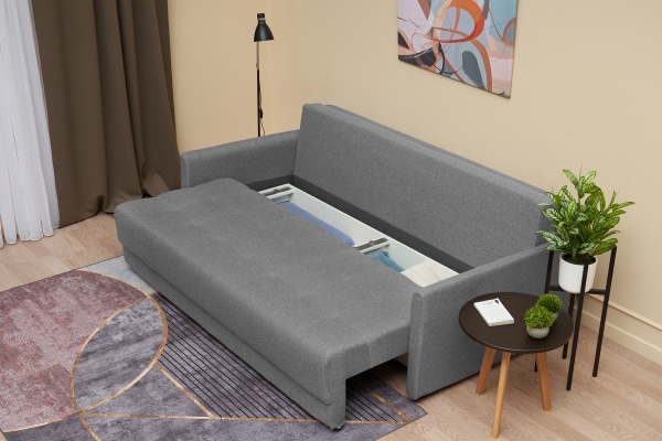 Диван еврокнижка Рон Loft серый