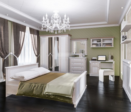 Спальня Версаль Белый Ясень