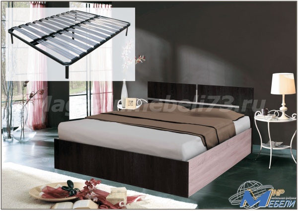 Кровать на Металлокаркасе с Матрасом в Подарок/Разные Цвета и Размеры