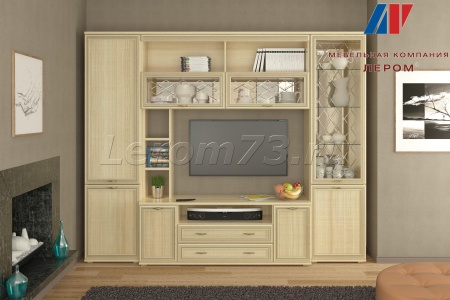Гостиная-Стенка Карина-09 (В-2224 х Ш-2700 х Г-448)