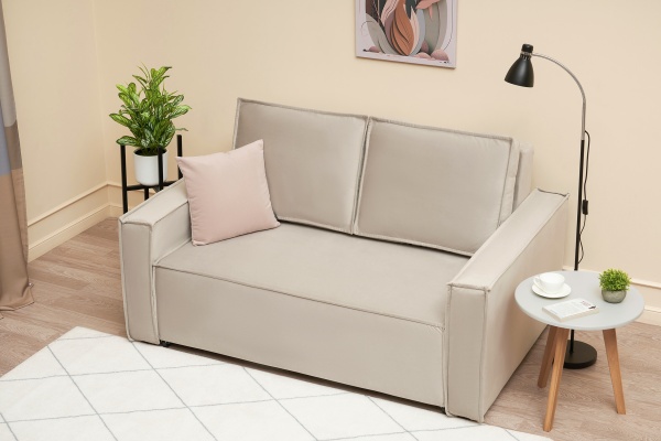 Диван выкатной Церра 2 светло-бежевый