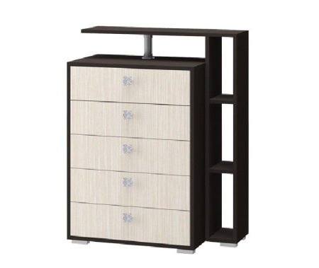 Спальный Гарнитур Каролина-2 Венге/Ясень Шимо Светлый