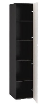 Гостиная Бостон-1/3 Венге/Бетон Белый (Гостиная Ш-3116+1516 + Шкаф-1500 мм x В-2000 мм x Г-450 мм)