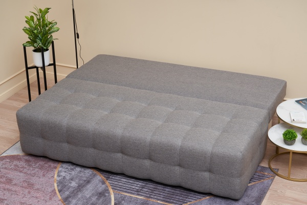 Диван еврокнижка Рон 2.0 mini серый