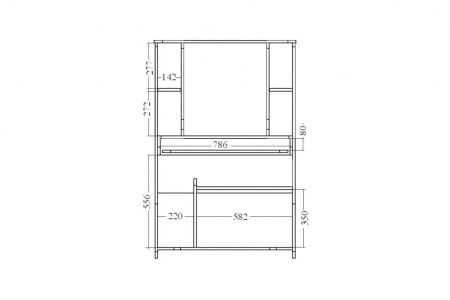 Стол компьютерный "Матрица" №3