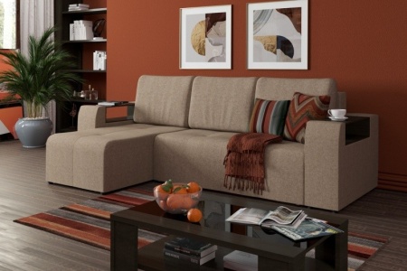 Диван угловой Версаль СК 1ПФ-2Т/2Т-1ПФ (Ш-3010 х Г-1665 х В-1000 мм)/Спальное место Ш-1600 х Г-2400 мм