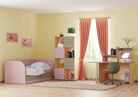 Стол компьютерный "Джуниор" с приставкой