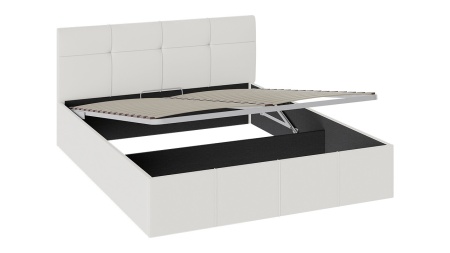 Кровать «Лора» c мягкой обивкой и подъемным механизмом/Разные Цвета