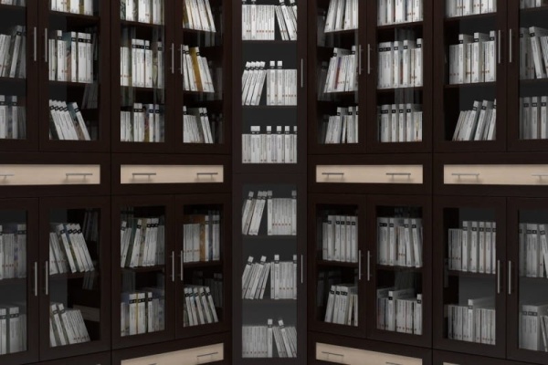 Книжный шкаф Мебелайн-49