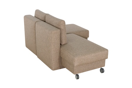 Диван трансформер Лира темно-бежевый