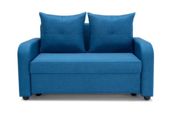 Диван Бруно рогожка синяя