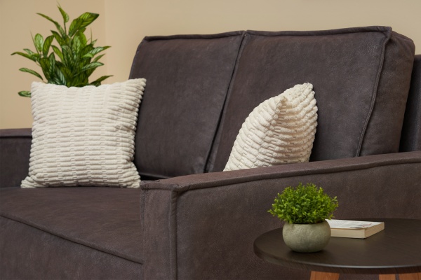 Диван выкатной Церра 2 серо-коричневый
