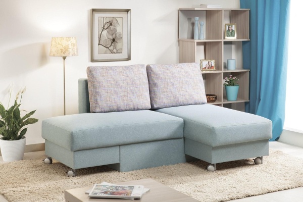 Диван-Трансформер Линда NEW (Ш-1880 х Г-1400 х 850 мм)/Разные Цвета 