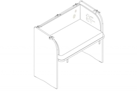 Кроватка "Baby Cotton" приставная