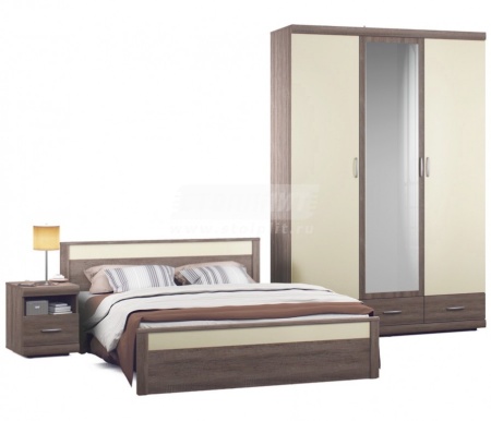 Монако Спальня шкаф 3х дверный