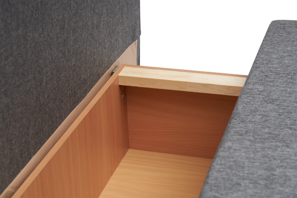 Диван Евро темно-серый