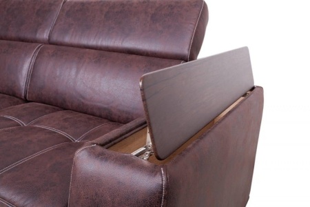 Диван Угловой Мале Ш-2980 х Г-1760 х В-1000 мм/Спальное место Ш-2440 х Г-1420 мм