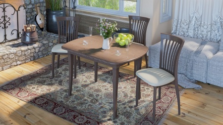 Стол обеденный раздвижной «Альт»/Разные Цвета и Размеры