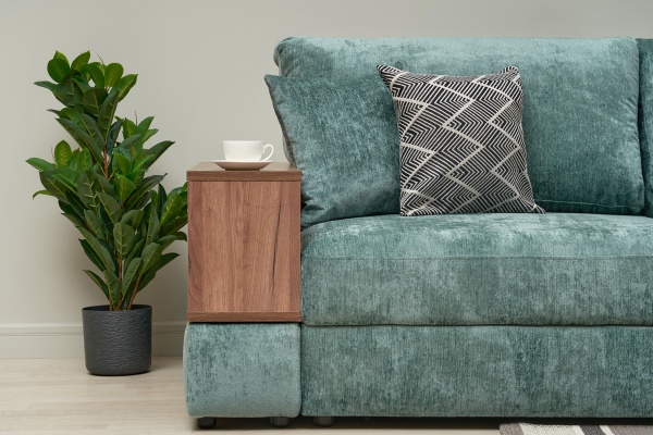 Диван пантограф Рон MODOOL MAX с баром бирюзовый