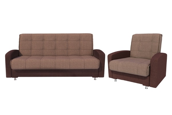 Комплект мягкой мебели "Лидер" бнп + кресло