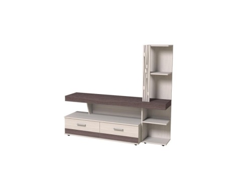 Гостиная МЦН Майя 1 Бодега Cветлый + Ясень Анкор Темный