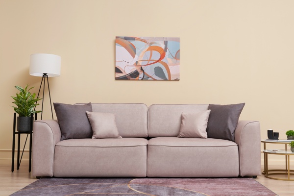 Диван еврокнижка Имир SE бежевый