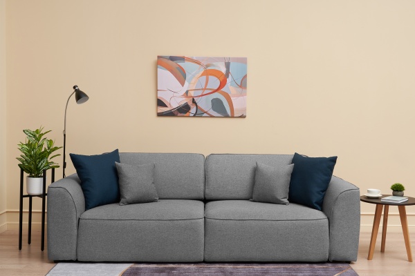 Диван еврокнижка Имир SE серый