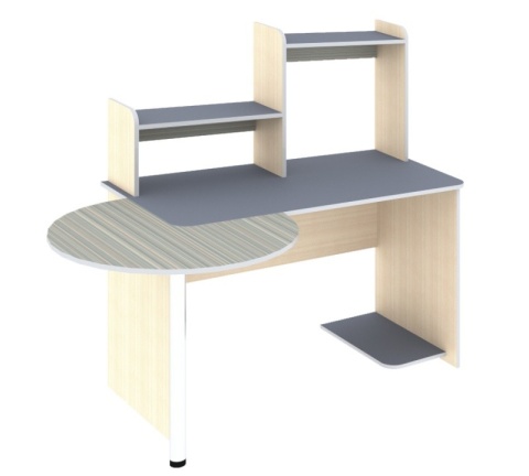 Стол компьютерный "Джуниор" с приставкой