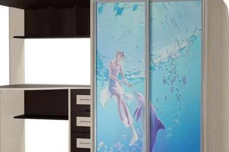 Двухъярусная кровать "Мебелайн-4"