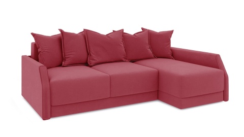 Диван Угловой Люксор Slim Т2 Разные Цвета/Д-2330 х Ш-1650 х В-830 мм