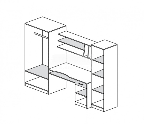 Дакота, комплект Венге/Ваниль