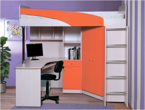 Детская Бемби-2 с Матрасом в Подарок/Разные Цвета