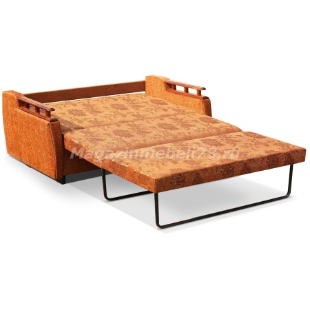 Мини-Диван Двухсекционный Раскладной с Ящиком для Белья (Ш-900 х Д-1600 мм)/Разные Цвета