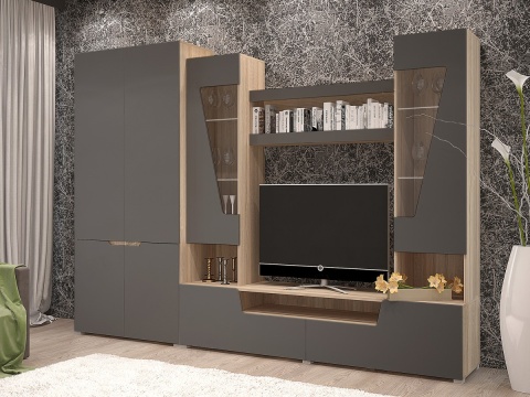 Гостиная Амстердам МДФ №3