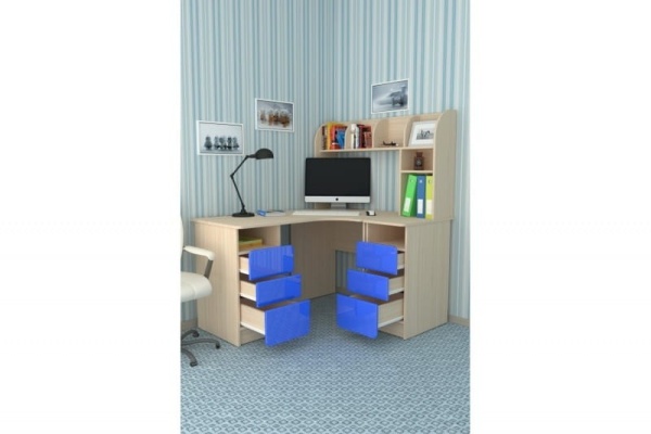 Компьютерный стол "Мебелеф-48" (надстройка справа)