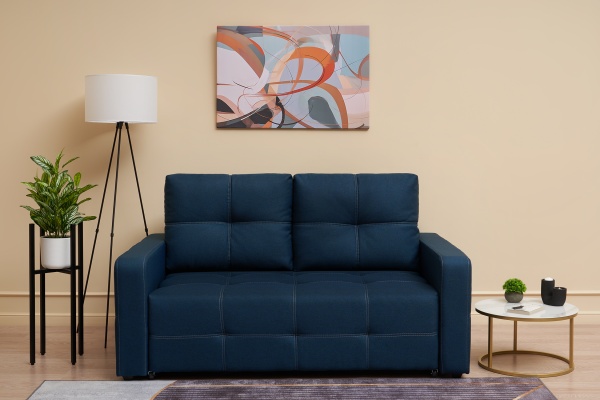 Диван выкатной Калипсо compact синий