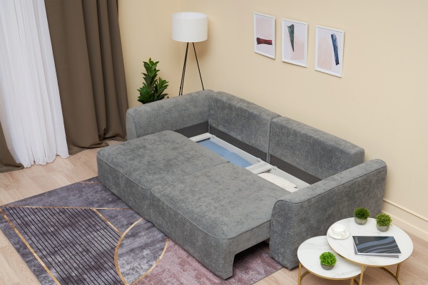 Диван еврокнижка Имир SE темно-серый