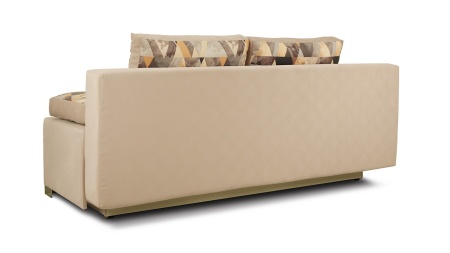 Диван «Дерби» (Maserati 04 (велюр) капучино, подушка Urban (велюр) Snow)/Д-1940х Ш-860х В-760мм