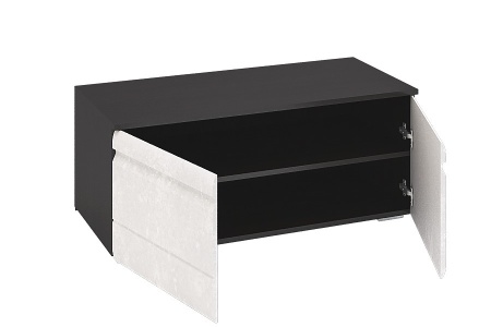 Гостиная Бостон-1/2 Венге/Бетон Белый (Гостиная Ш-2400 + Шкаф-1500 мм x В-2000 мм x Г-450 мм)