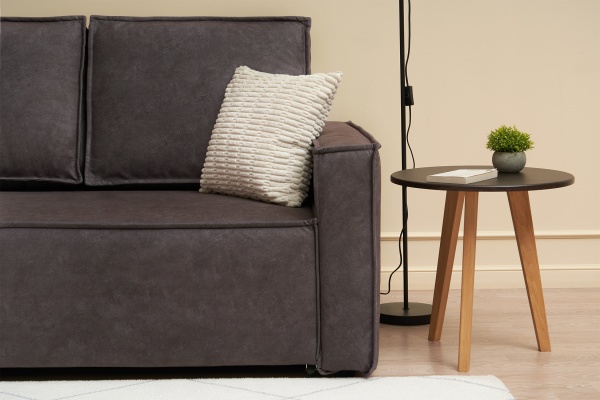 Диван выкатной Церра 2 серо-коричневый